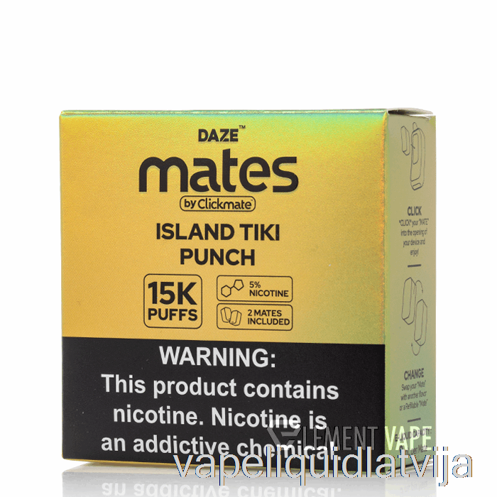 7 Daze Mate Pods Island Tiki Punch Vape šķidrums